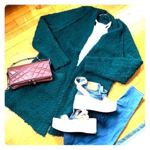 EUC Free People Once in a Lifetime Long Cardigan